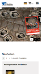 Mobile Screenshot of profil-buchhandlung.de